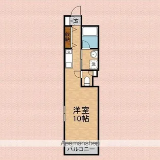 ドリーミー静【308号室】の間取り
