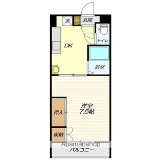 ほなみビル【205号室】の間取り