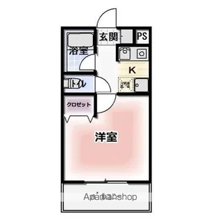 テクトピア静岡【2階】の間取り