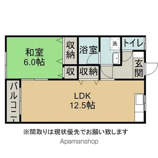 サードSEIYOB棟【202号室】の間取り