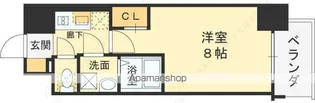 アドバンス大阪シック【9階】の間取り