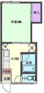 シティハイツ【101号室】の間取り
