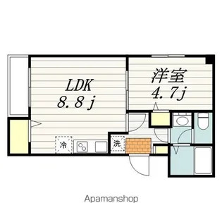 LALA3710【3階】の間取り