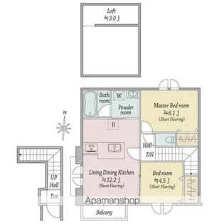 WINDSOR COURT【2階】の間取り