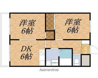 ビーバーズマンション9【103号室】の間取り