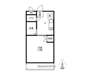 SKマンション【1階】の間取り