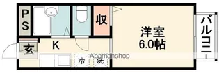 ル・クレールⅡ【101号室号室】の間取り