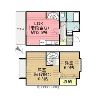 FIVE STAR【2階】の間取り