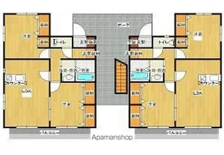 サニーコート乙戸南【I101号室】の間取り