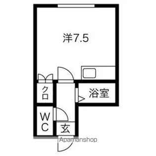 10BOX本郷【203号室】の間取り