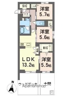 ウェルビー【1階】の間取り