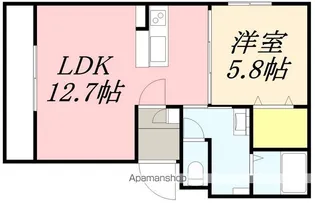 FOREST(フォレスト)【3階】の間取り