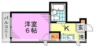 ルミネ東高円寺【2階】の間取り