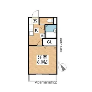 サンフェローⅡ【307号室】の間取り