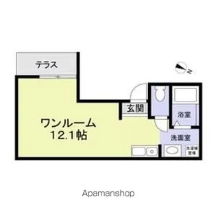 WINDFLOWER【1階】の間取り