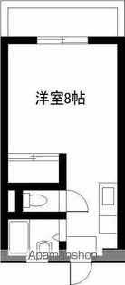サンシャインハイツA【2階】の間取り