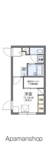 レオパレスYAM【1階】の間取り