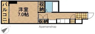 リエス浜松駅南【404号室】の間取り