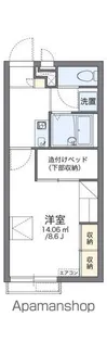 レオパレスサンサーラ【2階】の間取り