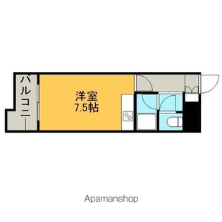ノースビレッジ本江【703号室】の間取り