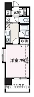 フォルテメンテ【701号室】の間取り