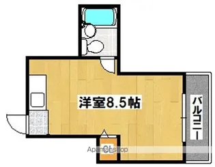 ロイヤルコート1番館【202号室】の間取り