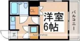 BAUHAUS千田町2【2階】の間取り