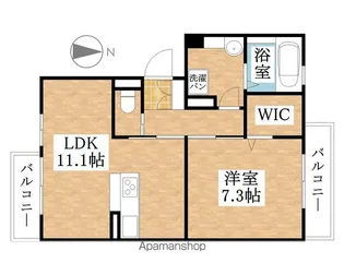 スプレンダ上条【2階】の間取り