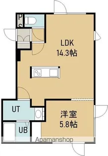 LICHT NULL(リヒトヌル)【1階】の間取り