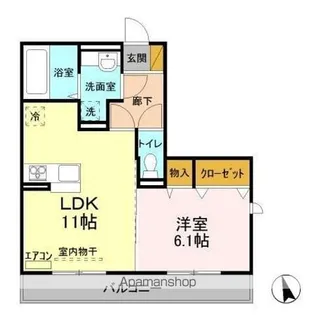 モン・レーヴ【2階】の間取り