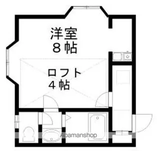 シャトー・堀の内【206号室】の間取り