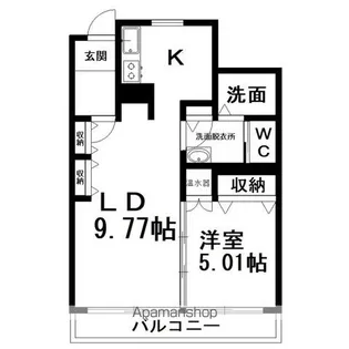 オホーツク夢灯台【7階】の間取り