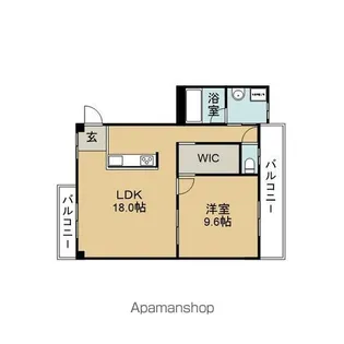 カーサENSHO【3階】の間取り