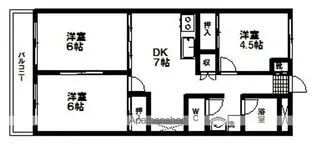 グレイスハイツ子平町【3階】の間取り