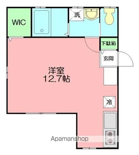 ROYAL GREEN HADANO【1階】の間取り