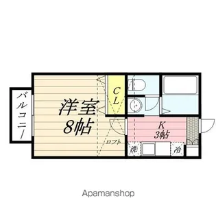 シエル荒井Ⅰ番館【1階】の間取り
