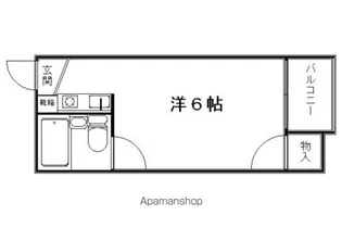 八千代ビル【303号室】の間取り