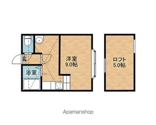 クレスト文京台【205号室】の間取り