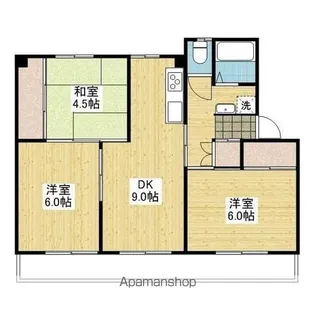 メゾン久米1号棟【141.号室】の間取り