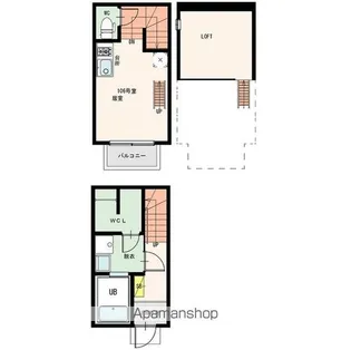 L’ESPACE CHOUETTE【1階】の間取り