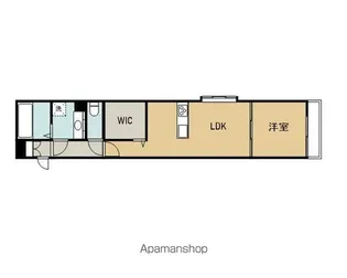 カルチェ Ⅱ【102号室】の間取り