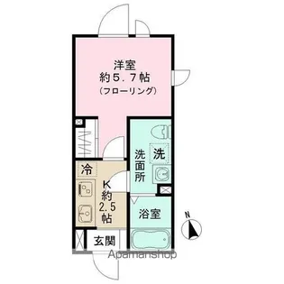 STRIPES 豪徳寺【2階】の間取り