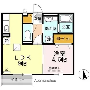 ヴィオラ【2階】の間取り