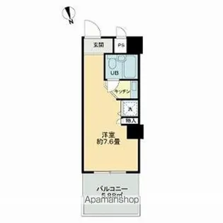 サンパーク今池【411号室】の間取り