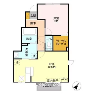 シエスタ II【1階】の間取り