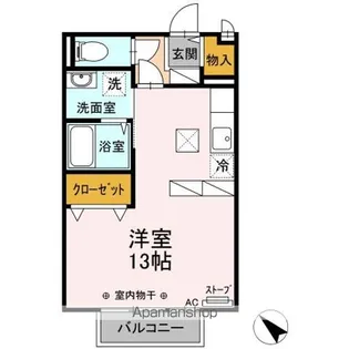 クレールメゾン AB【1階】の間取り