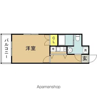エステートモア平尾ヒルズ【2階】の間取り