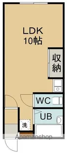 ハイツ東福【306号室】の間取り