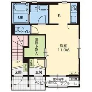 キルシェ【1階】の間取り