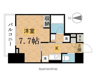 ステージグランデ八王子Ⅱ【6階】の間取り
